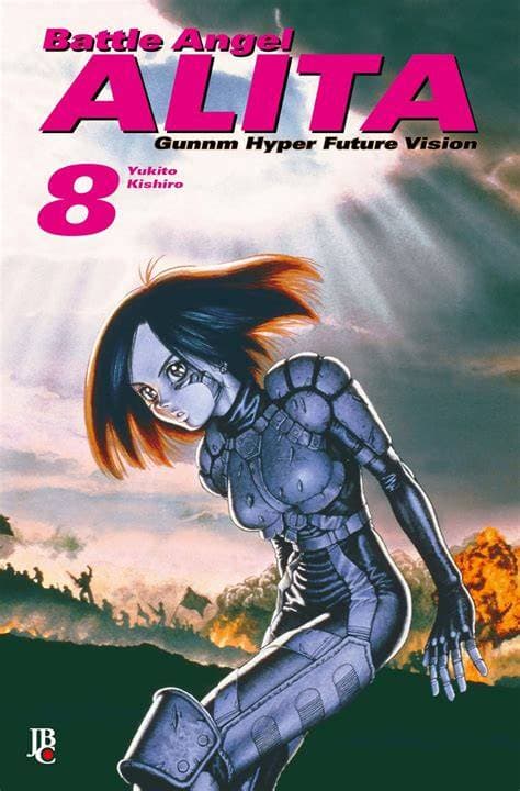 Battle Angel Alita comic cover inspiration