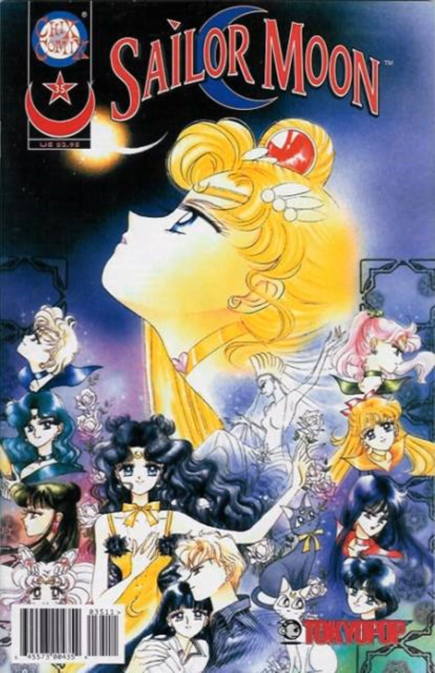 Sailor Moon comic cover inspiration